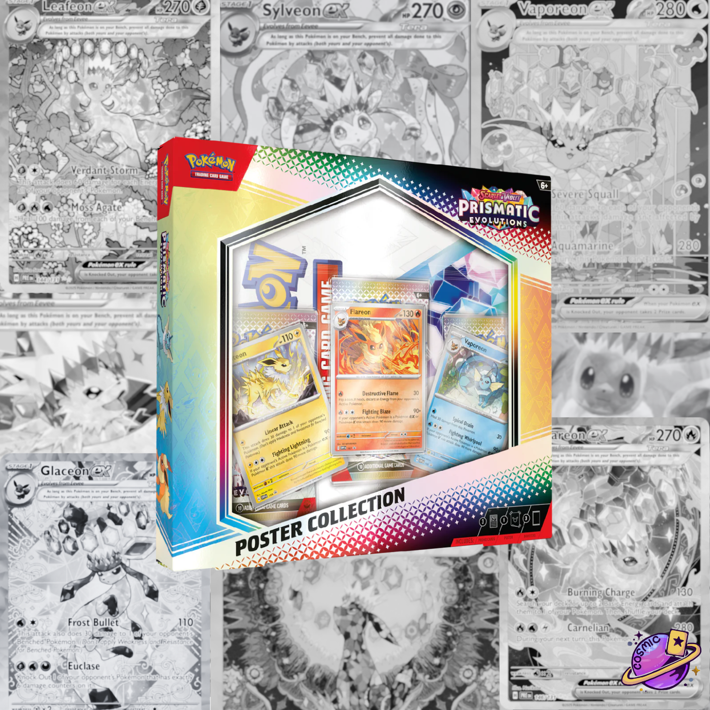 Prismatic Evolution Poster Collection